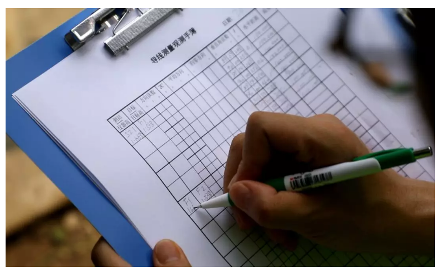 手工記錄測量 手工記錄測量